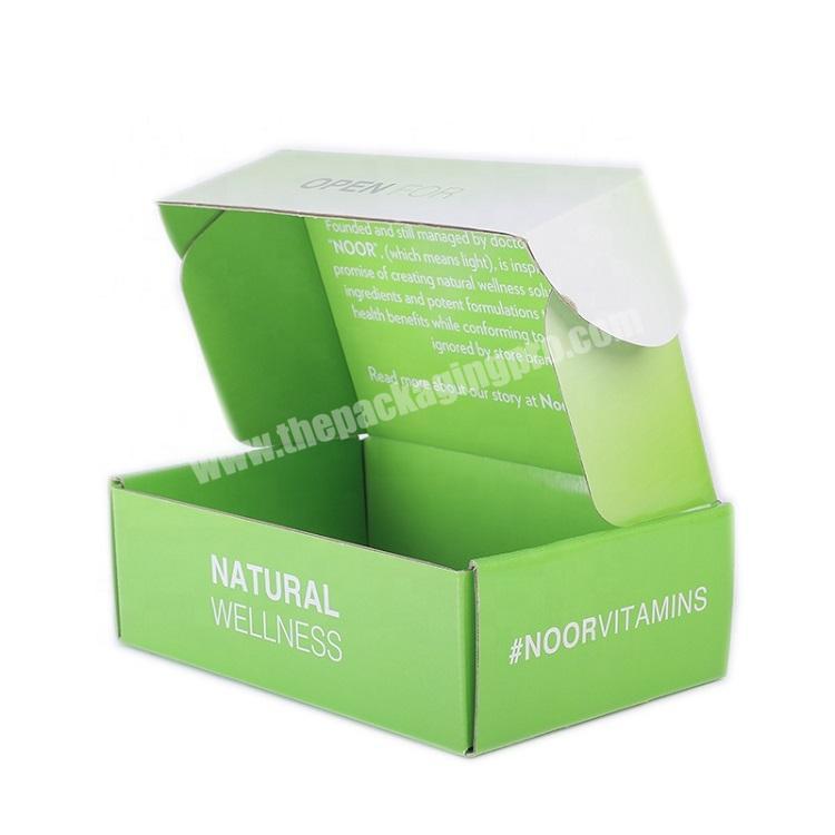 Customized Printed High Quality PET Gift Box corrugated packing box
