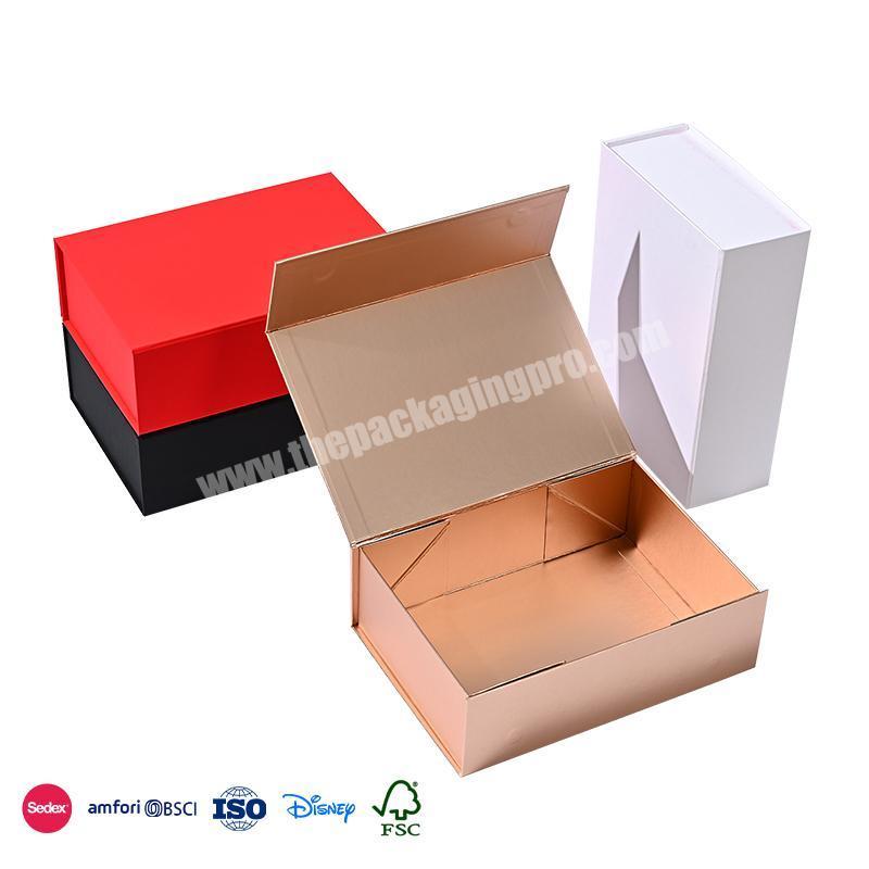 Customized Professional Good Price Of Solid color no-picture design thickened waterproof shoes box luxury