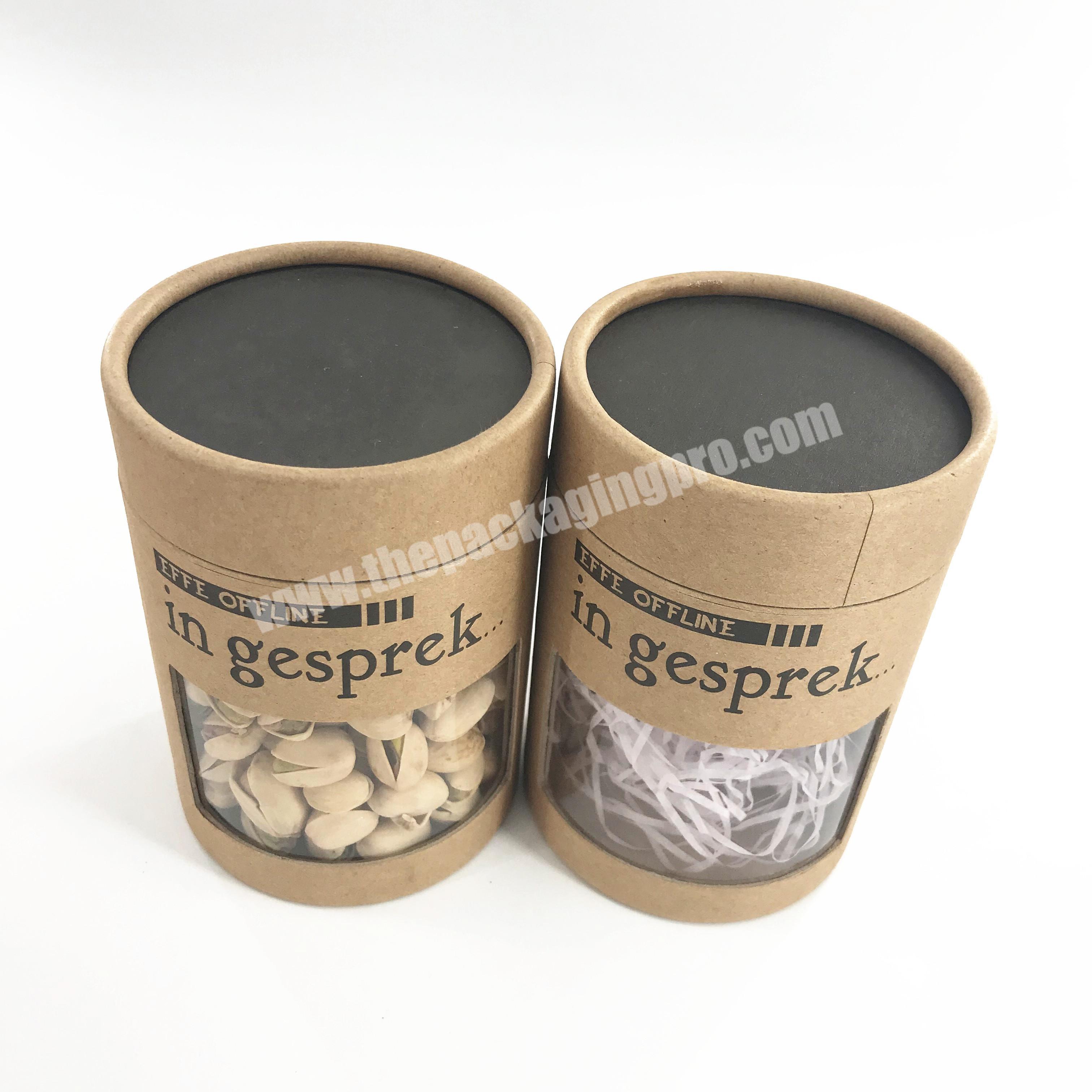 Customized Recyclable Food Grade Aluminum Foil Lining Coffee Paper Packaging Cardboard Tubes For Food Tea