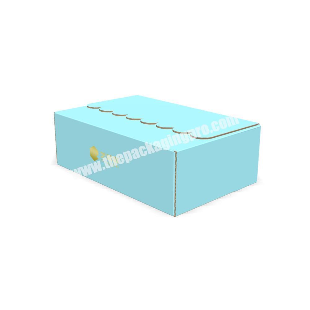 Customized Recycled Corrugated Cardboard box for cuticle oil