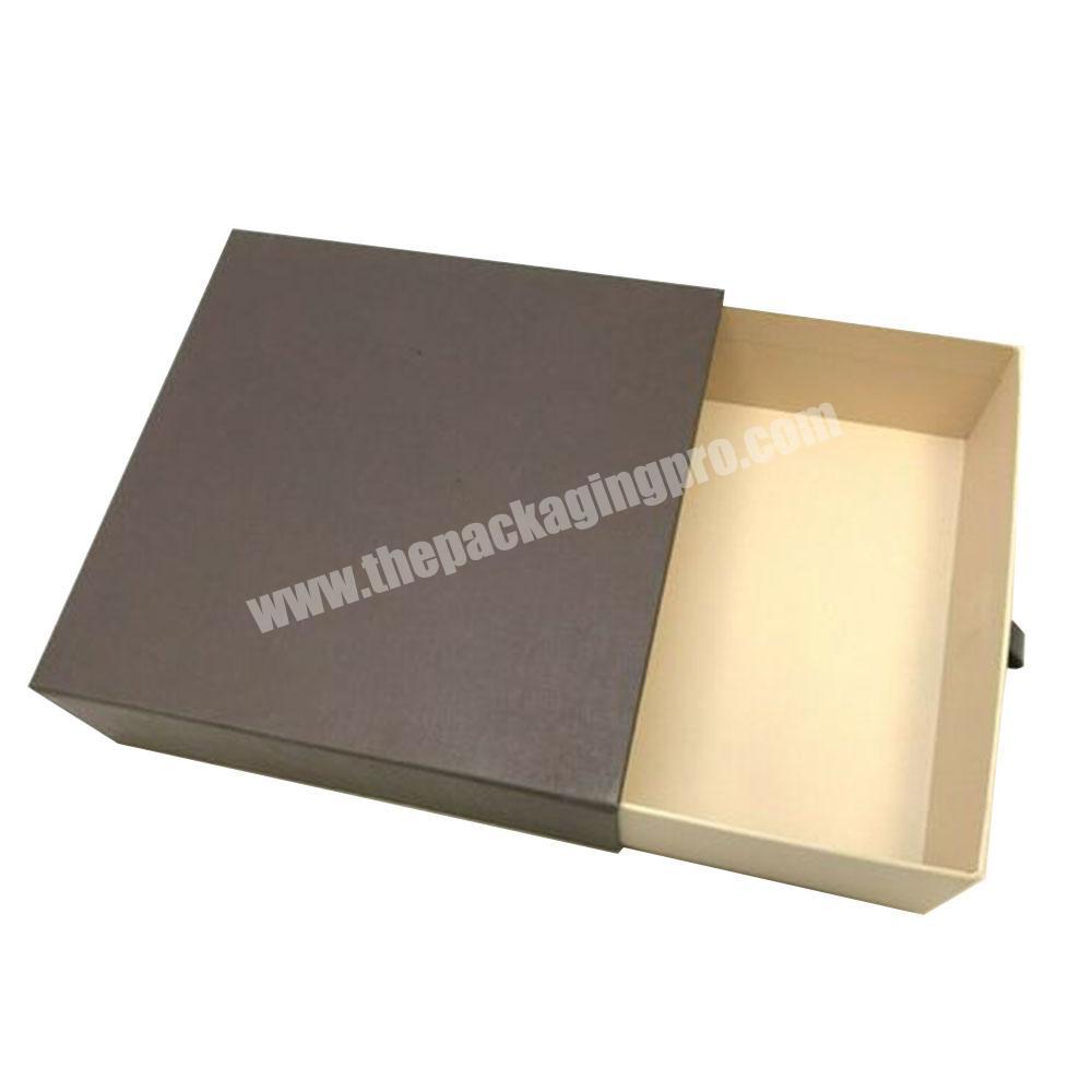 Customized graduation gift ribbon box pen clothing tie gift packaging box printed closure cardboard drawer storage box factory