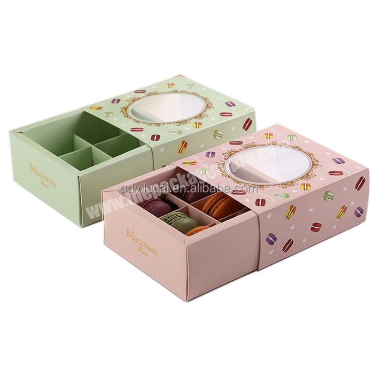 Cute Cake Pop Boxes With Paper Insert and Clear Window Wholesale