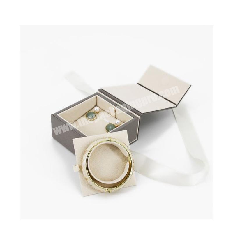 Design biodegradable packaging boxes jewelry eco friendly customize logo luxury jewelry gift packaging box paper jewelry box