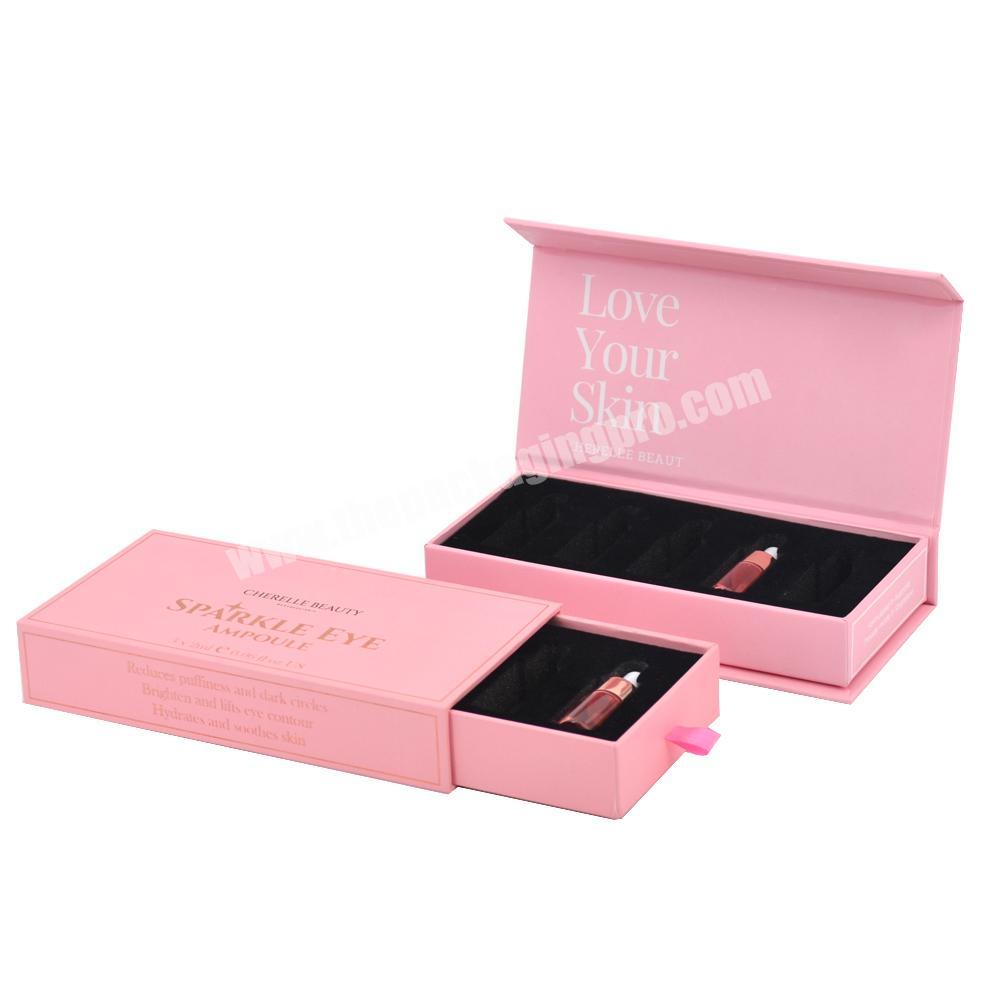 Design custom eco friendly mini luxury essential oil box blackpink custom box for essential oils perfume essential oil box