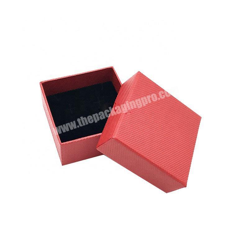 Dongguan Manufacturer Whole Gift Jewelry Box for Ring and Earrings Custom Logo Printed