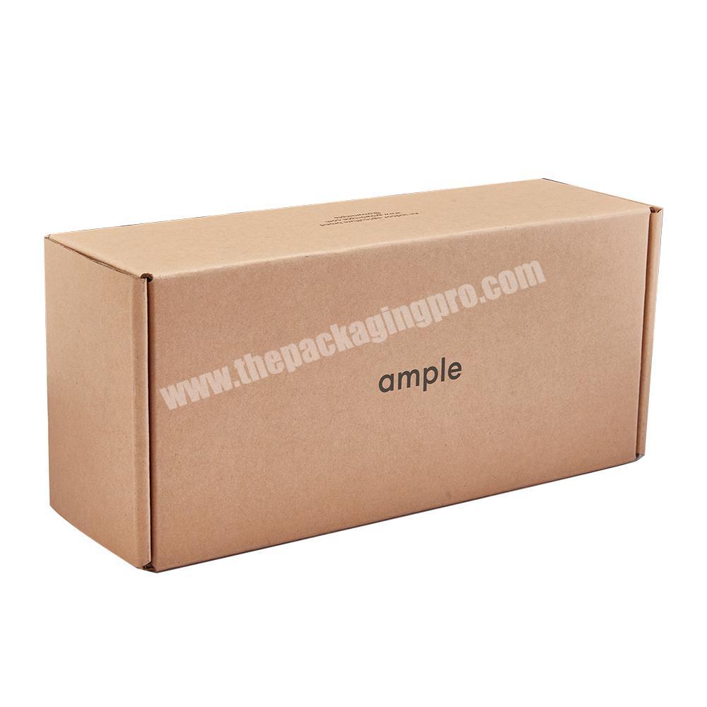Eco Custom Shipping Corrugated Box Mailing Jewelry With Logo Recyclable Mailbox