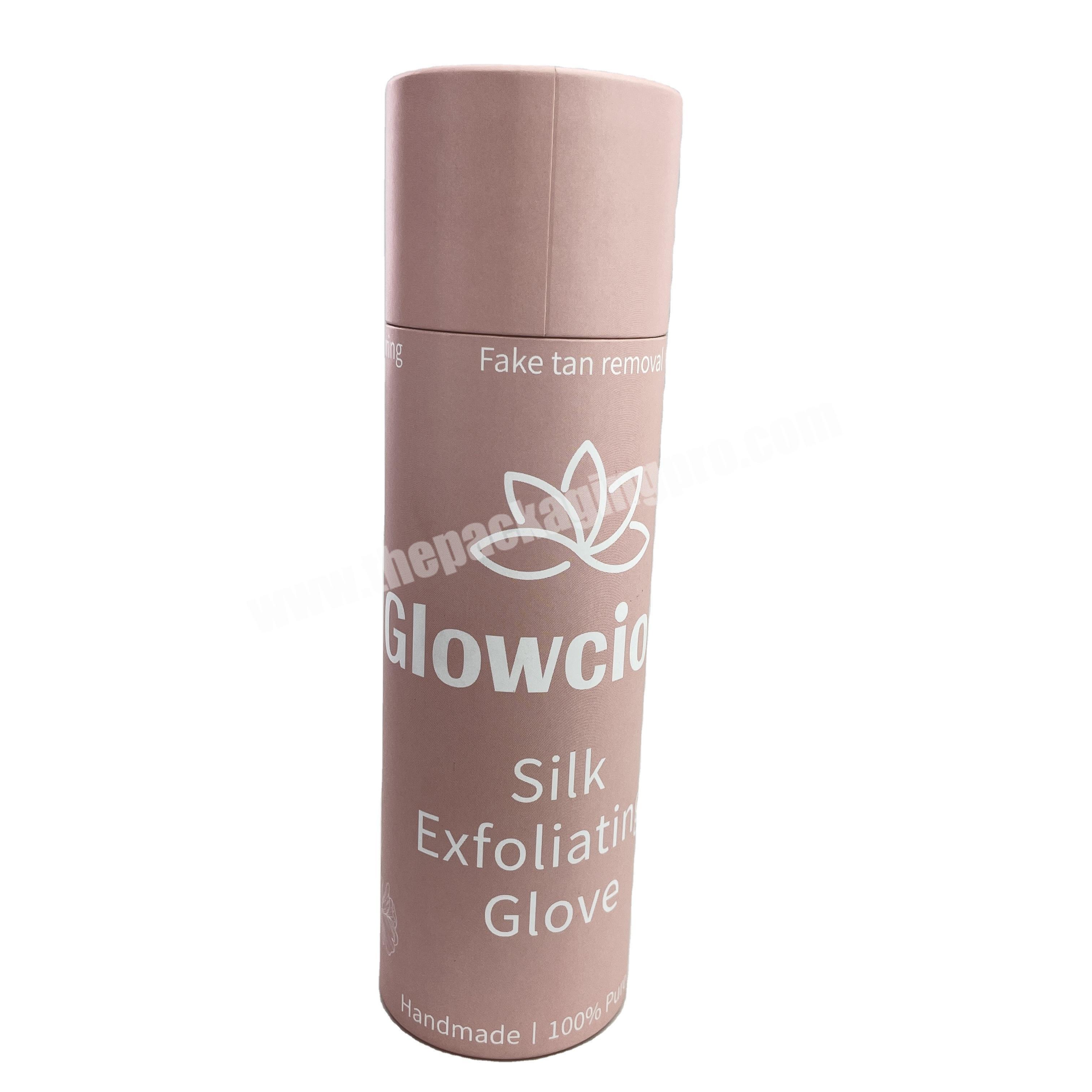 Eco Friendly Cosmetics Paper Tube Exfoliating Products Packaging Cardboard Packaging