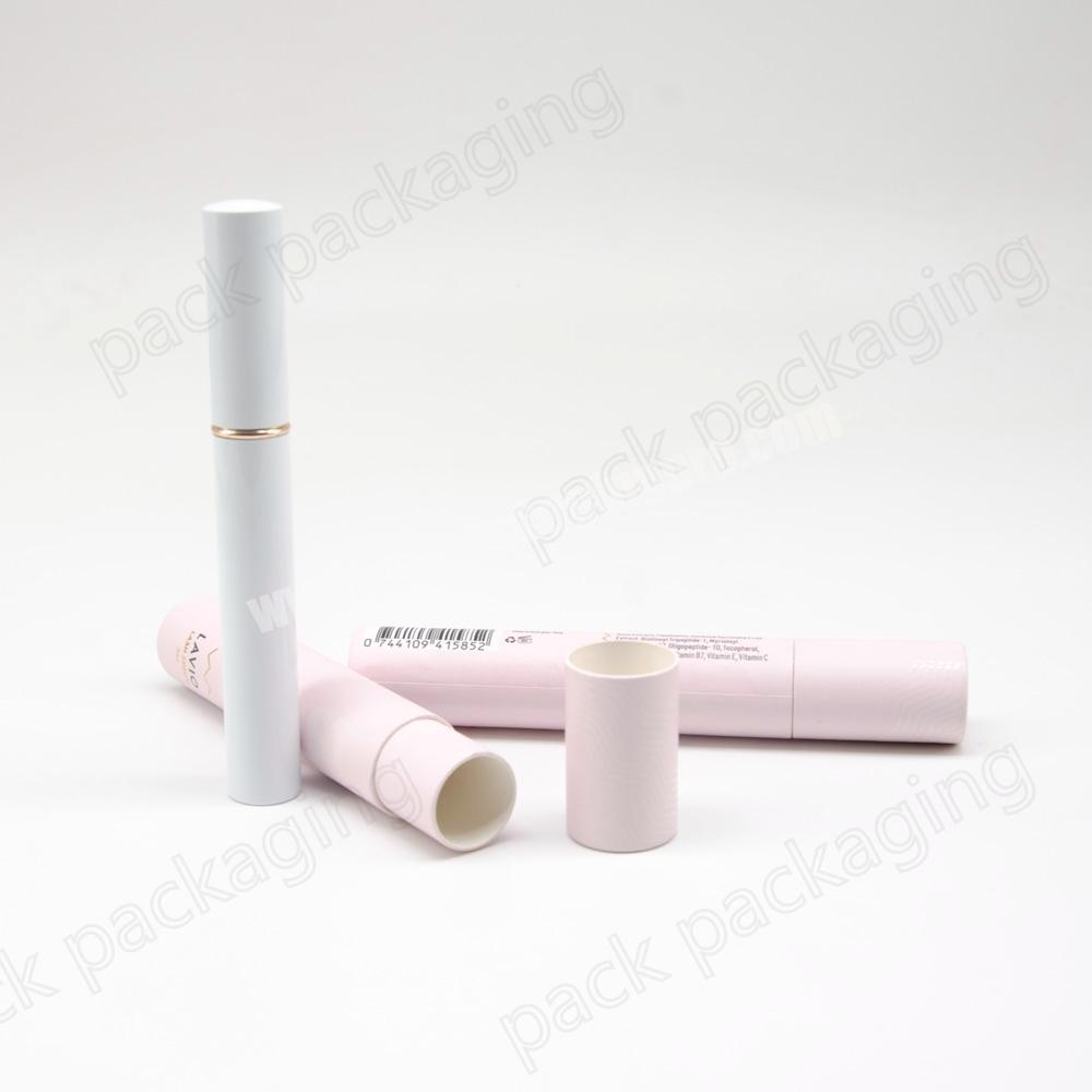 Eco Friendly Custom Printing Paper Packaging Mascara Wand Tube Small Tall Paper Tubes for Mascara Bottle With Brush Container
