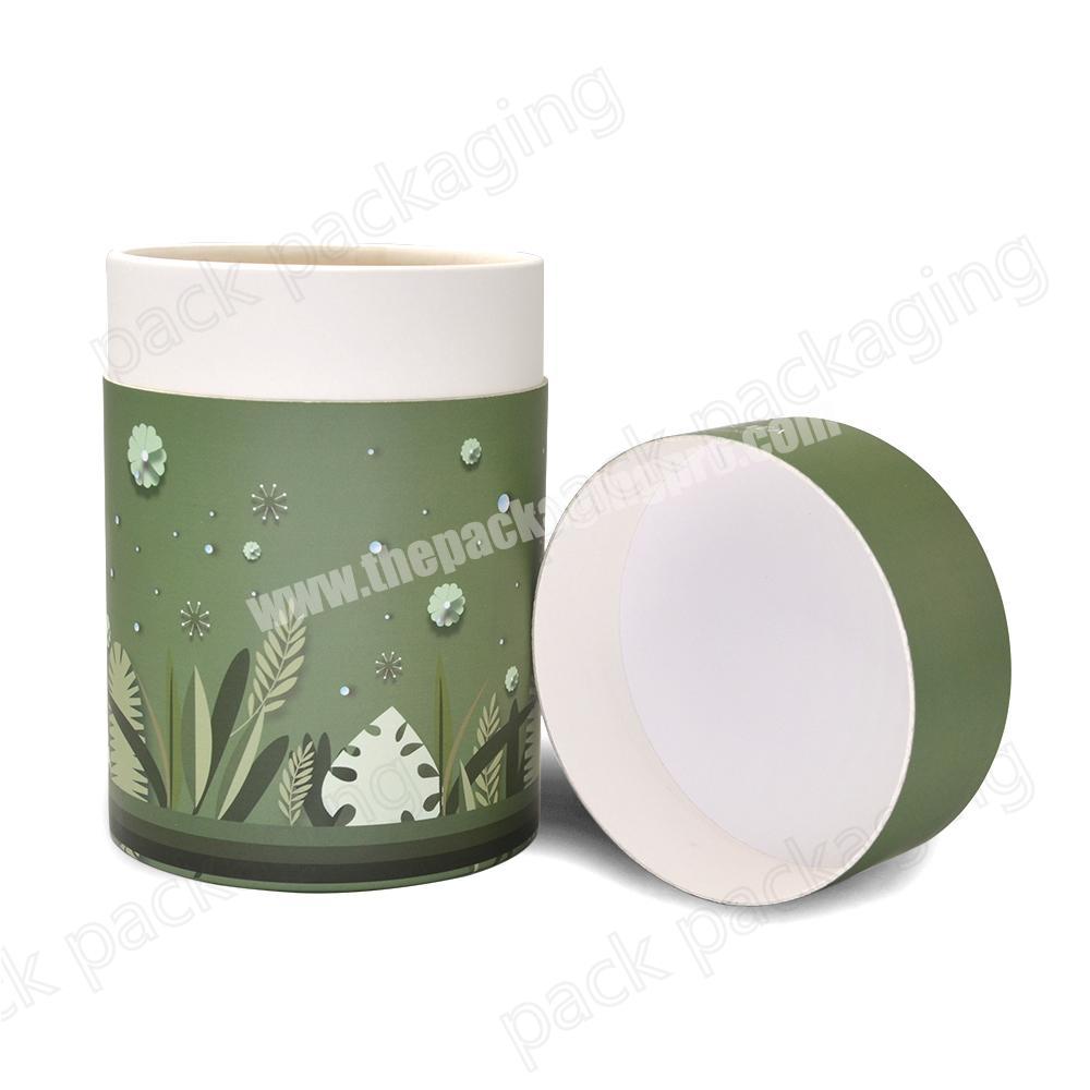 100% cardboard tube packaging for Honey Stick sachet packaging tube collagen powder sachet paper tube packaging