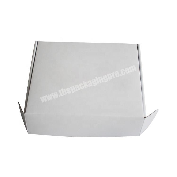 personalize Eco friendly custom printed design plane shape white color mailer box for packaging
