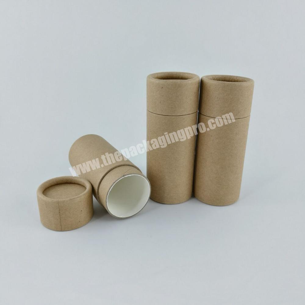 Eco-friendly paper cylinder empty lipstick container