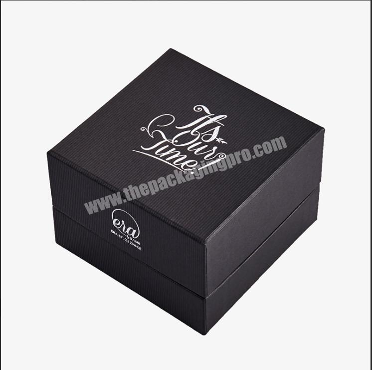 Eco friendly paper gift jewelry packing with logo custom wedding bracelet cufflink paper boxes for jewelry packing