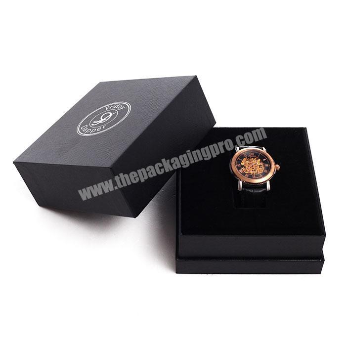 Elegant cardboard paper luxury watch box for watch packing