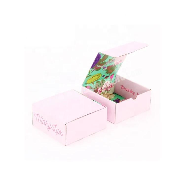 Environmental high quality  printed design   paper mailer box for gift packaging
