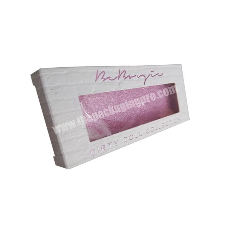Factory Cheap Beauty Makeup Eyelash Nails Package Paper Card Board Boxes Custom LOGO