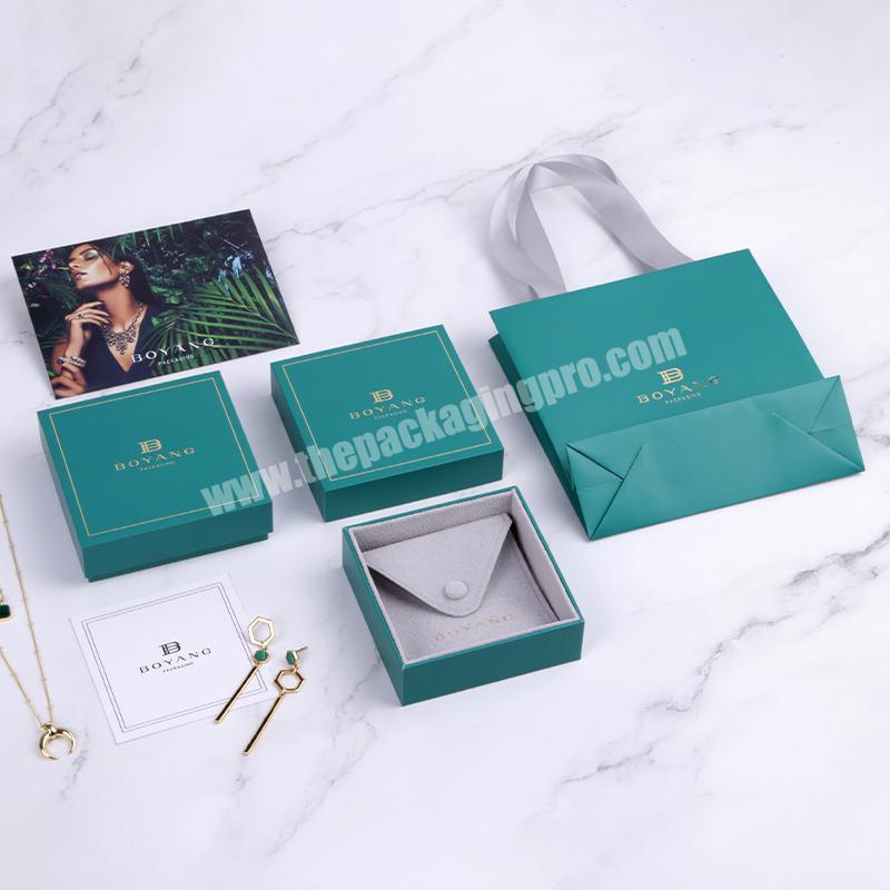 Factory Custom Hot Sale Product Quality Luxury Display Small Paper Box For Necklace Package Jewelry