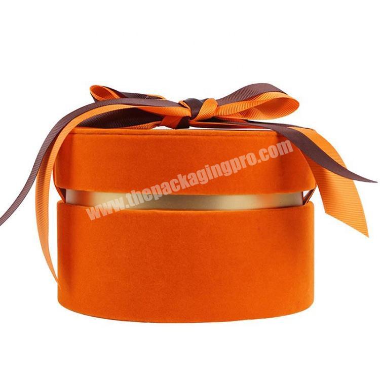 Factory Direct Sale Wedding Velvet Gift Tube Boxes
