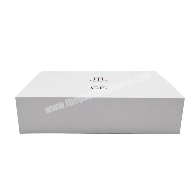 Factory Free Design Custom Printed Logo Paperboard Magnetic Cosmetic Folding Gift Packaging Paper Box