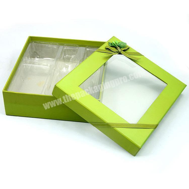 Factory Price Attractive design paper gift box with clear pvc window