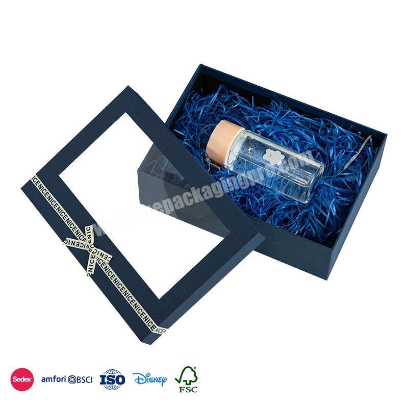 Factory Price Wholesale Rectangular high-grade material transparent design gifts box for ladies birthday