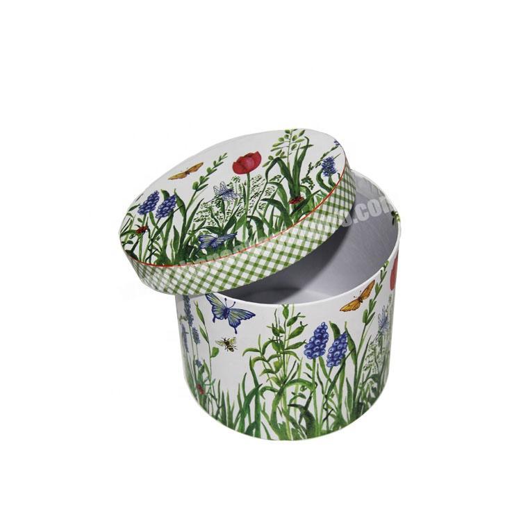 Factory Price Wholesale Round Flower Paper Tube Gift Box Diameter 15cm Custom Logo Printed