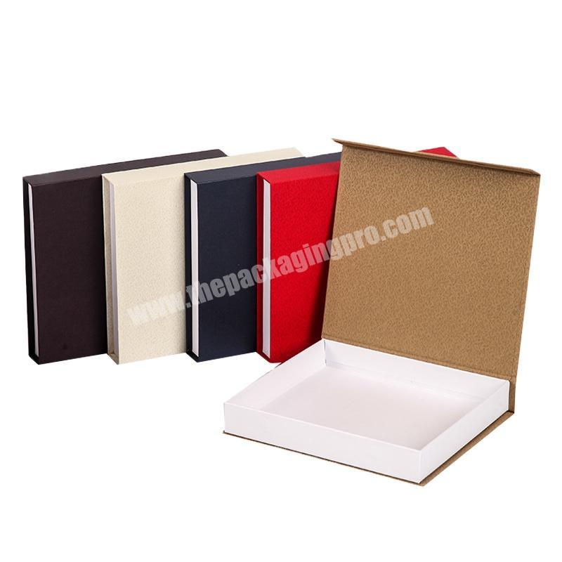 Factory direct box magnetic closure apparel packaging wholesale recyclable cardboard custom box packaging luxury