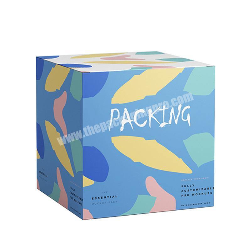 Factory direct sales customized beauty blender custom packaging packaging box dongguan crown win logo printed carton box