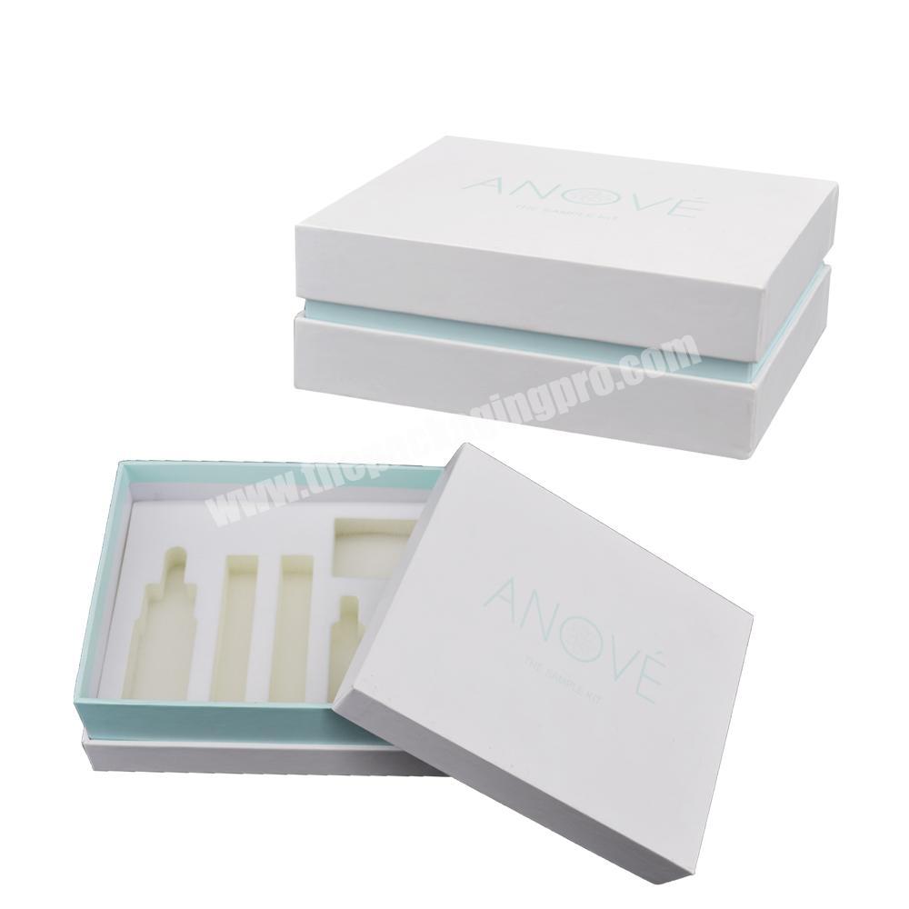 Factory free sample luxury cosmetic box packaging makeup box set cosmetic