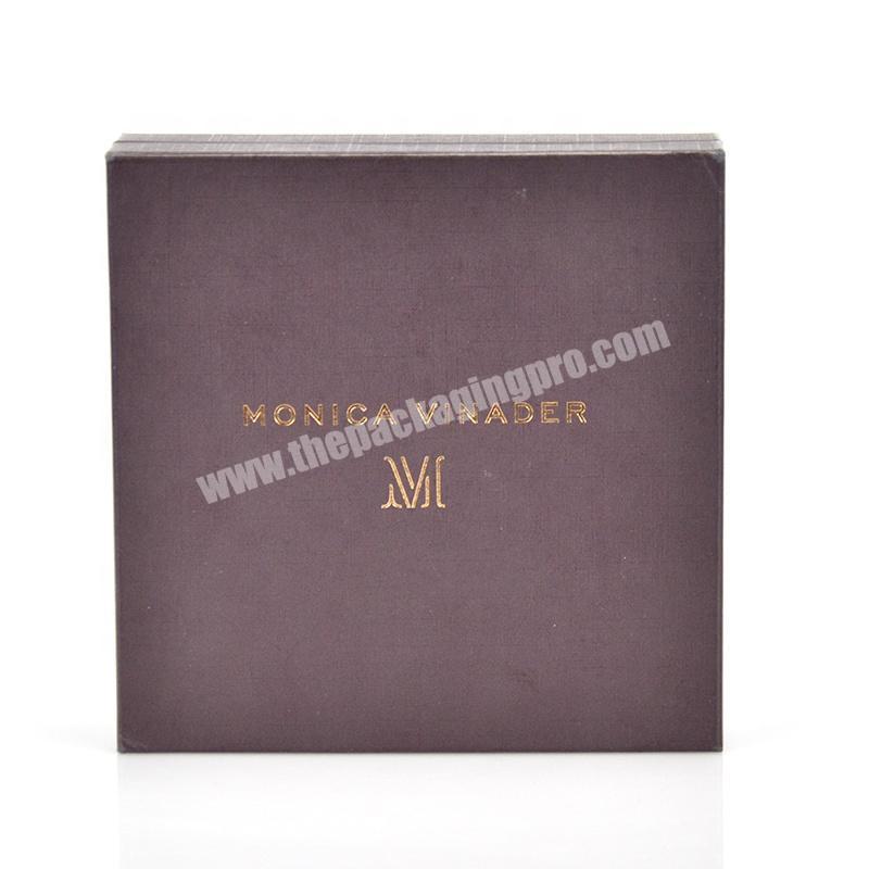 Factory production attractive design brow powder paper box design custom luxury gift packaging box rigid cosmetic box