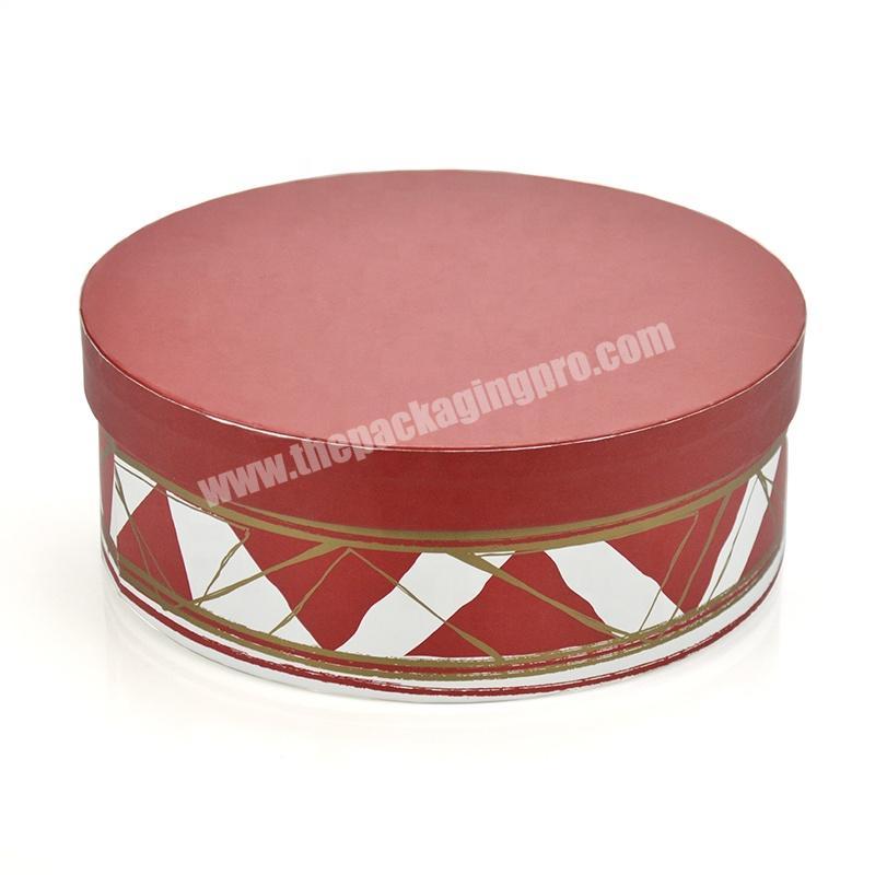 Factory specializes producing gift boxes design custom cardboard cylinder candle box with lids