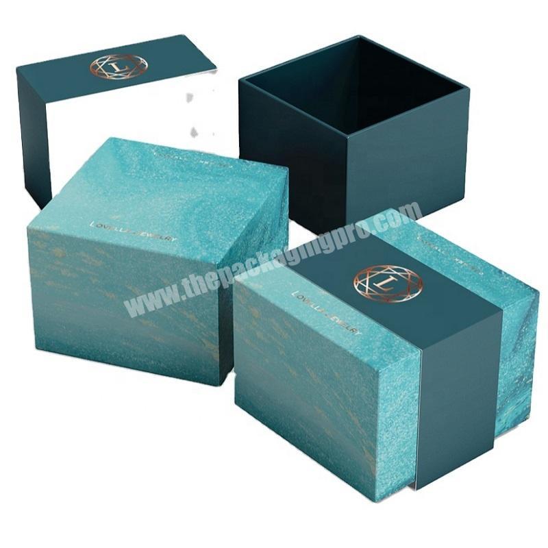 Factory wholesale stock luxury skincare packaging box hot sale design product cardboard customize telescoping boxes