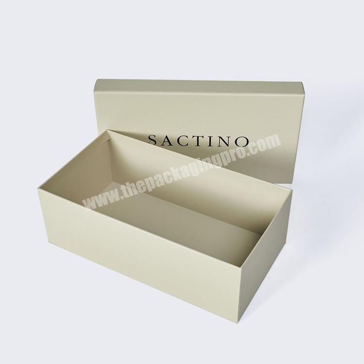 FocusBox custom trending products two pieces gift box packaging shoe lid and base paper box