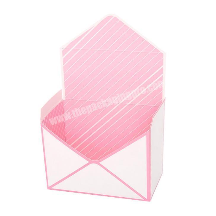 Foldable Envelope flower box print logo