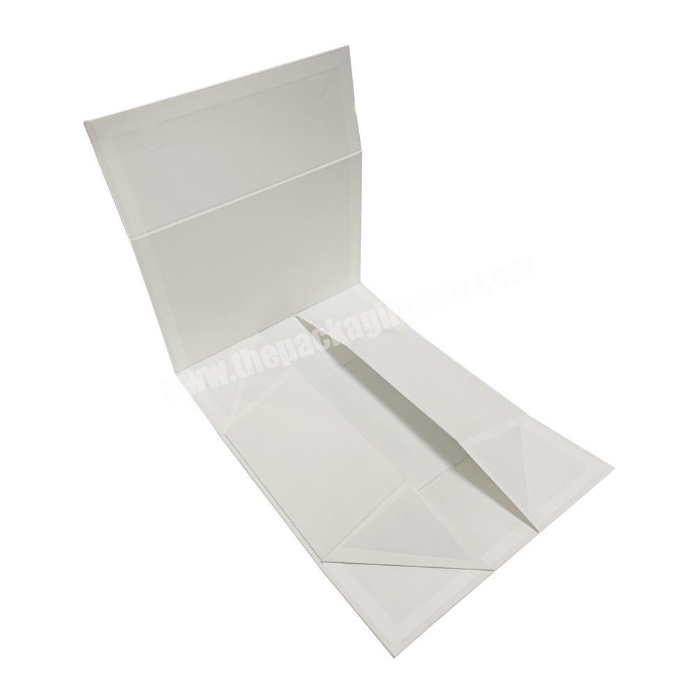 Folding Embossed Logo White Craft Paper Cardboard Makeup Packaging Cosmetic  Box