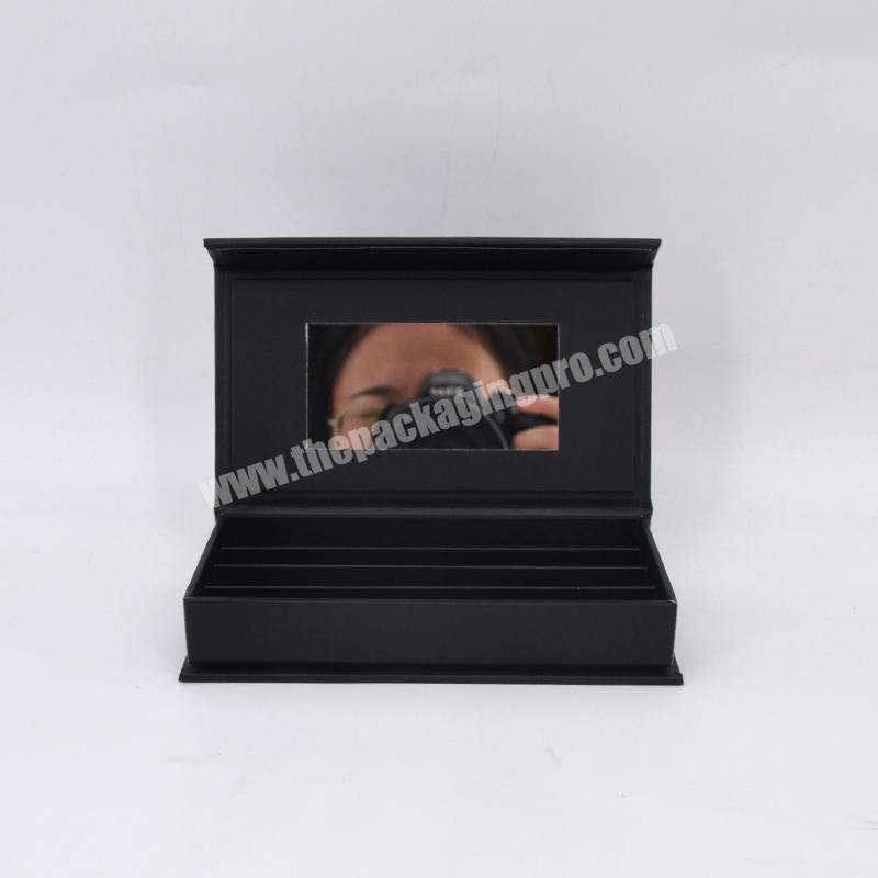 For Gift biodegradable cosmetic hologram magnetic gift box makeup sets cosmetics box packaging cosmetic box packaging
