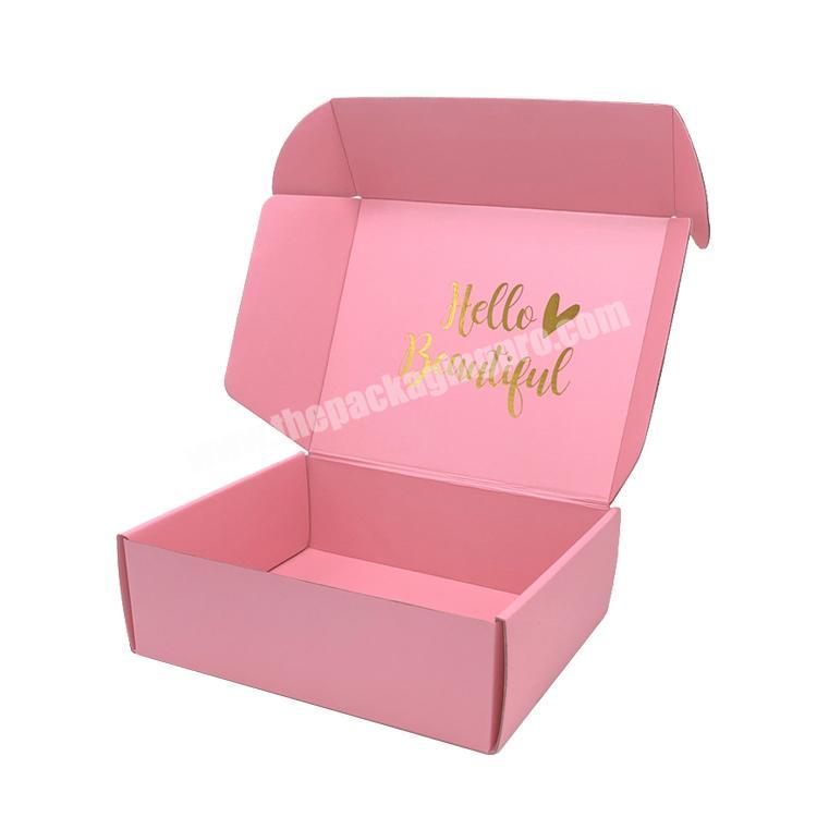 Free Design Skincare Cosmetic Mailer Box Eco Custom Logo Printed Corrugated Shipping Boxes Cardboard Packaging Paper Box