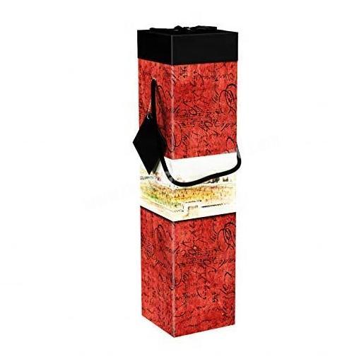 Gift Box Wine Box for Storage and Display Gift Tag