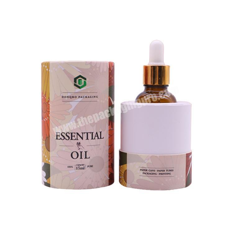 Good Price Biodegradable Cbd Oil Paper Cylinder Perfume Packing Box Essential Oil Packaging Tubes