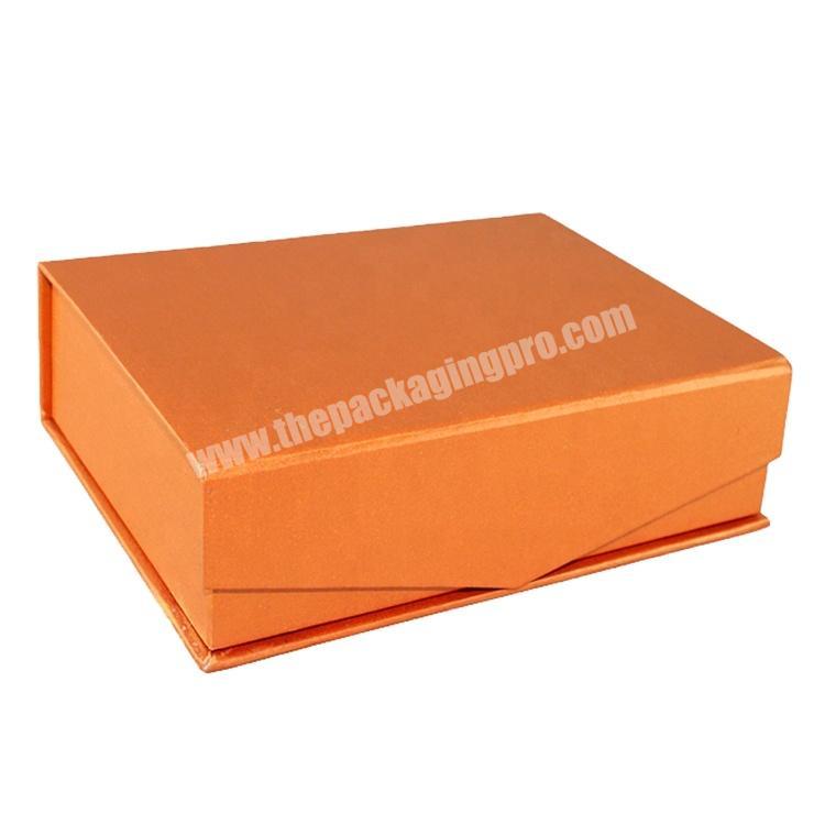 Good price High Quality low MOQ Custom Color Candy Box Rigid Flat Magnetic Folding Gift Packaging Box