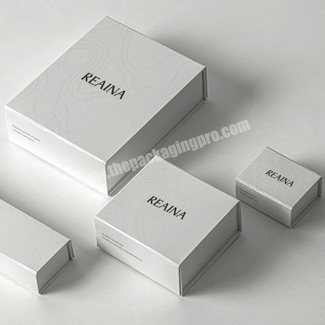Handmade Custom Design Luxury White Cardboard Drawer Slid Gift Packaging Box