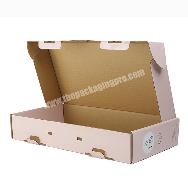 High Quality Custom Logo Design Shipping Mailer Boxes Portable Corrugated Cardboard Packaging Box