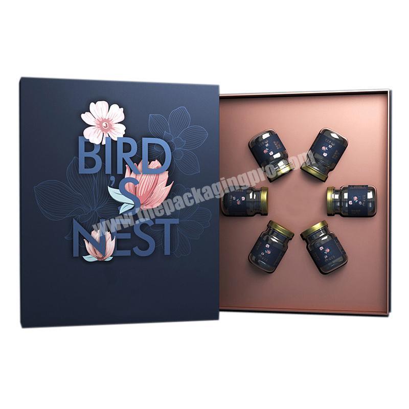 High Quality Luxury Custom Cardboard Paper Health Care Product Retail Bird Nest Birdnest Packaging Gift Box