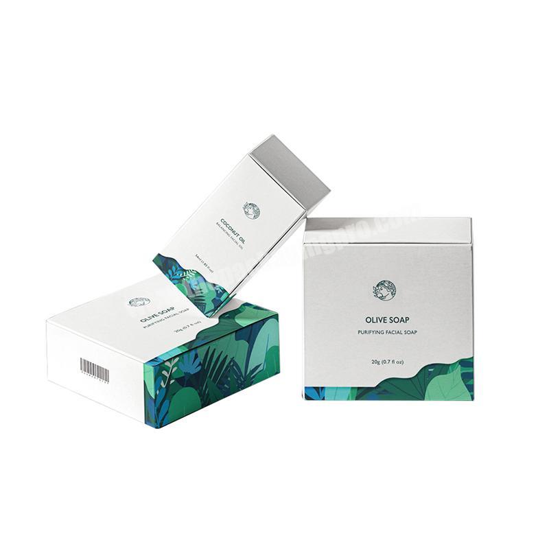 High Quality Luxury Custom Small Printed Handmade Soap Sustainable Packaging Carton Paper Box