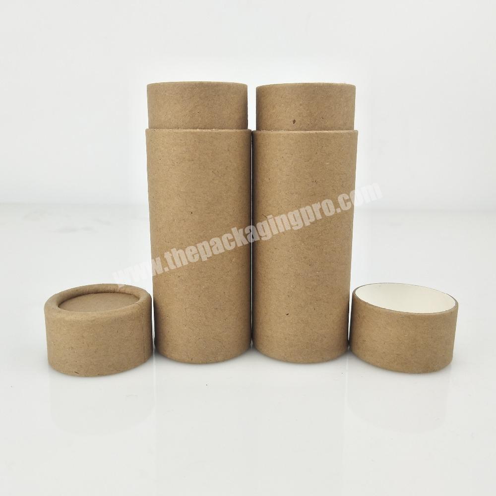High Quality Paper Tube for Lip Balm Cheap Price Kraft Paper Customized OEM Brand Custom Color Cylinder 100pcs Accept CN;HEB