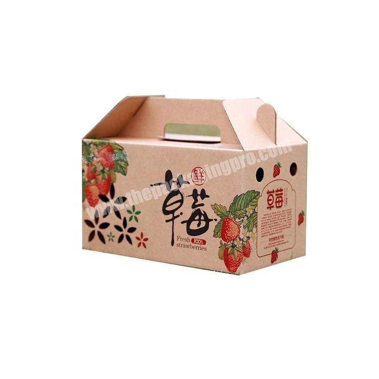 High-end Custom Creative Gift Box  Universal Corrugated Paper Vegetable Fruit Eggs Packaging Box