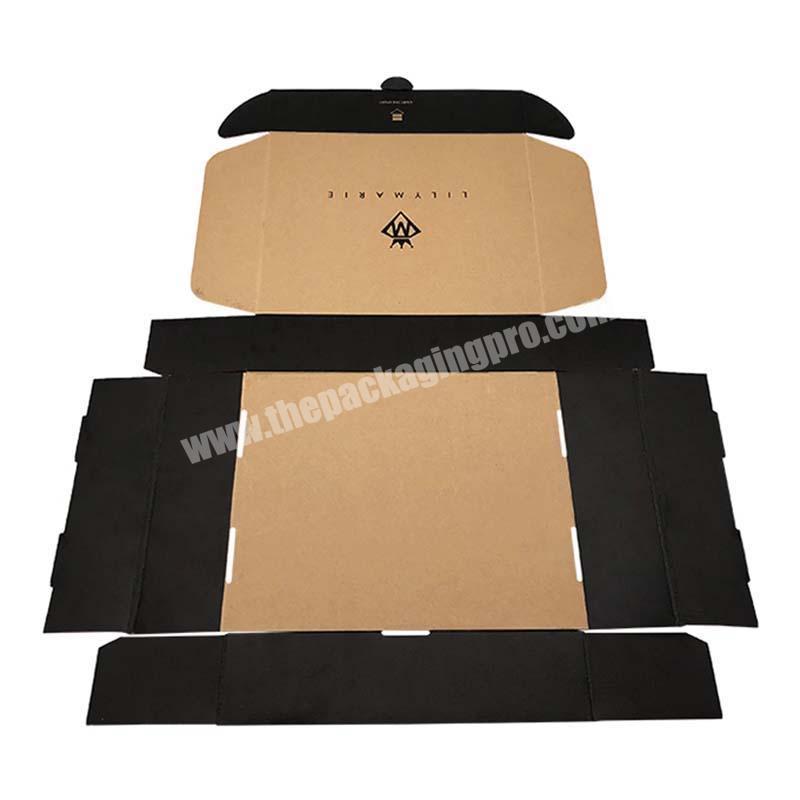 High quality aircraft box express for clothing gift box corrugated cardboard box factory