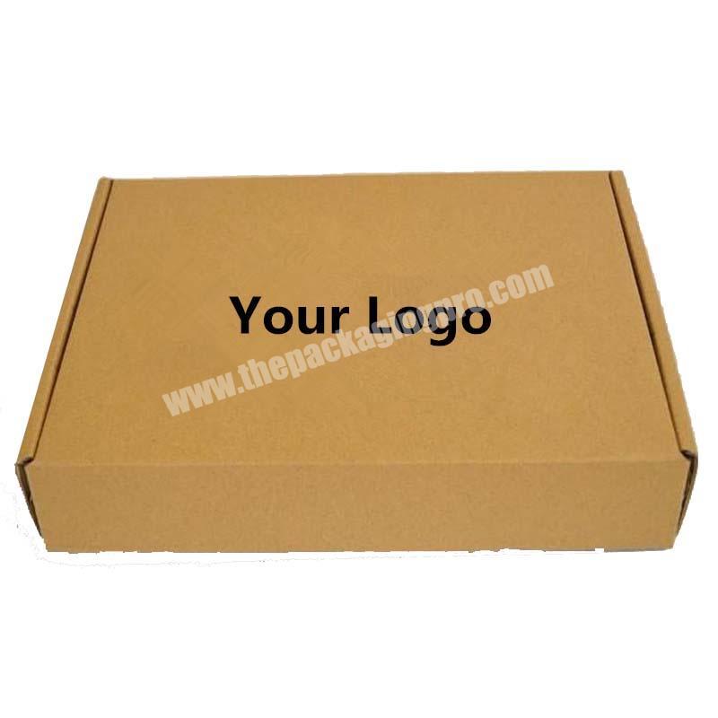 High quality aircraft box express for clothing gift box corrugated cardboard box wholesaler