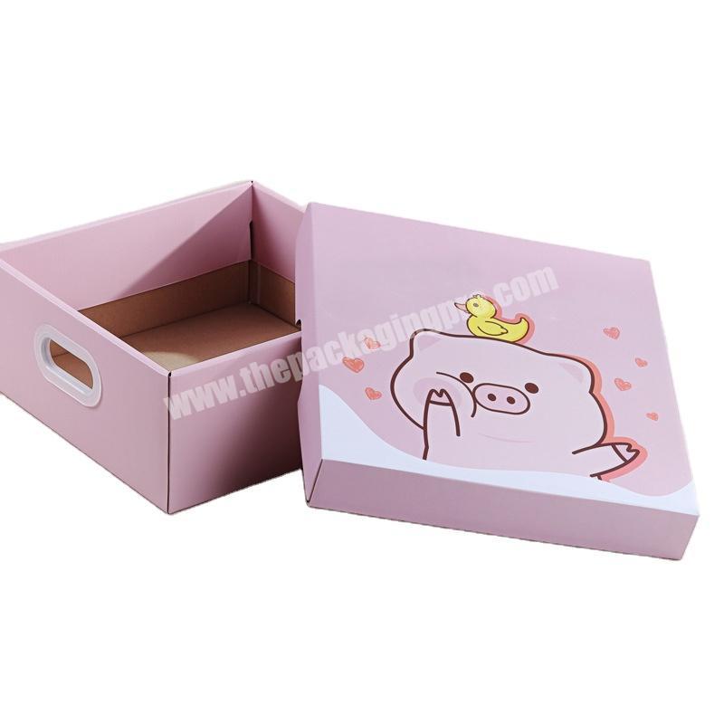 High quality customized foldable cardboard paper storage gift box candy storage paper gift box