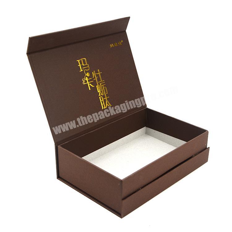 High quality nice cheap folding cardboard gift box luxury custom packaging boxes with logo printing