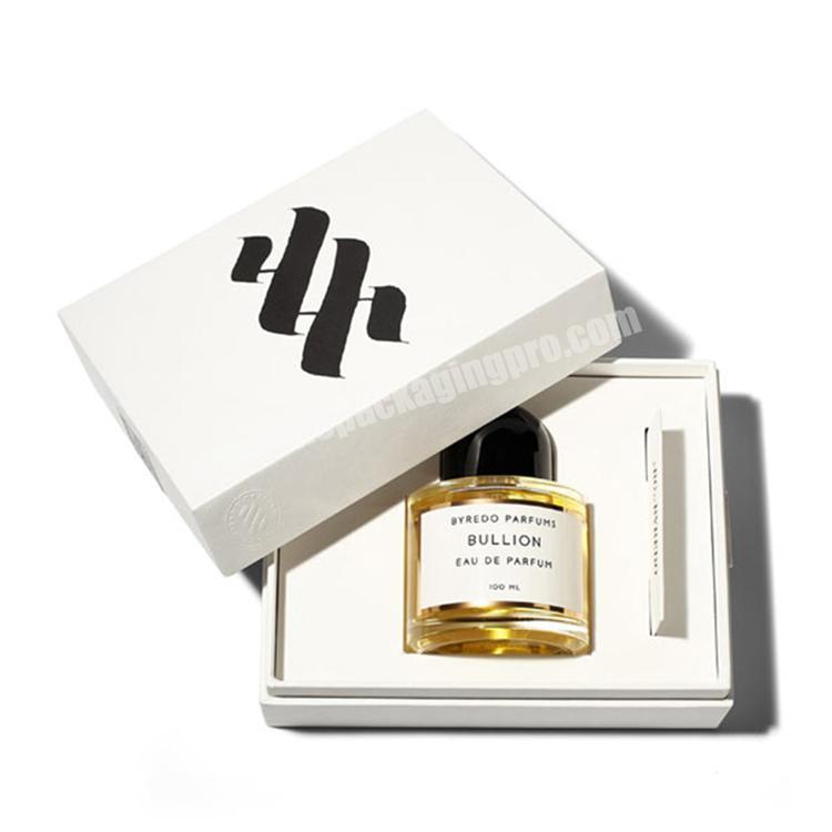 High quality nice luxury cute custom printing eco-friendly empty rectangle perfume bottle box